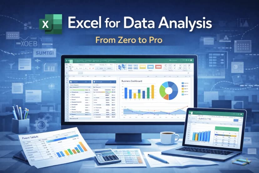 Excel for Data Analysis: From Zero to Pro