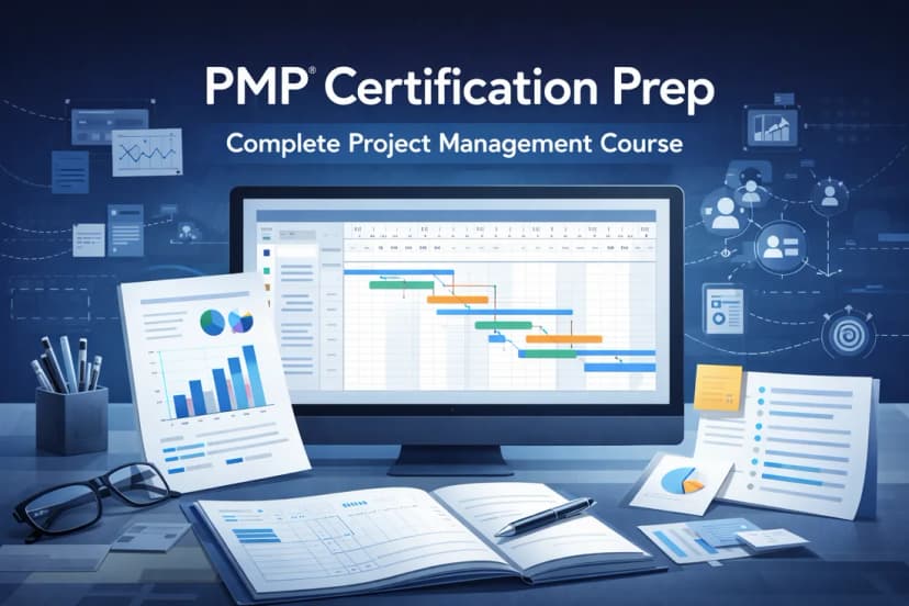 PMP Certification Prep: Complete Project Management Course