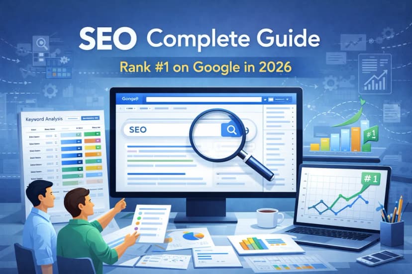 SEO Complete Guide: Rank #1 on Google in 2026