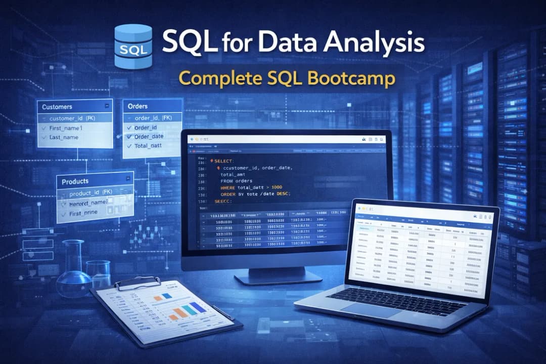 SQL for Data Analysis: Complete SQL Bootcamp